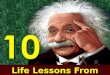 10 Life Lessons From Eistein