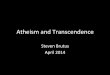 Atheism and Transcendence