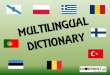 Multilingual Dictionary V