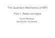 Quantum Mechanics of NMR