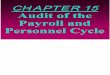 ch15 Audit of the Payroll and Personnel Cycle