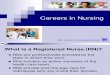 Careers in Nursing Presentation