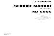 Toshiba MJ-5005 Manual