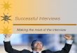Presentation on Successful Interview