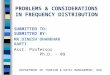 Problems & Considerations in FD (1)