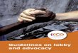 8. ICCO Guidelines on Lobby and Advocacy 2010