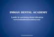 Neethu Jose / orthodontic courses by Indian dental academy