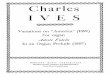 Charles Ives - Two Organ Pieces