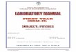 Phy Lab Manual Sem-II