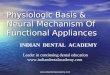 Neural Mechnism and Physiologic Basis / orthodontic courses by Indian dental academy