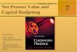 Net Present Value and Capital Budgeting