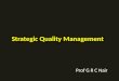 10 Strategic Quality Management