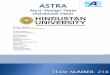 Aero Design West Design Report,Hindustan University- 214