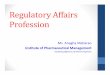 Regulatory Affairs Profession