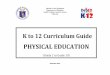 K to 12 Physical Education Curriculum Guide