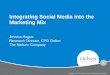 Integrating Social Media Into the Marketing Mix