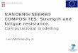 NANOENGINEERED COMPOSITES: Strength and fatigue resistance. Computational modelling