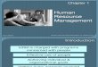 Human resource management - Chapter one