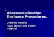 Access and Abcess Drainage Procedures - Dr Denis Kinsella