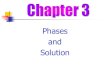 Chapter 3 - Phases and Solution
