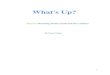 The play "What's Up"