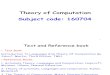 Introduction to toc