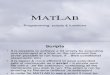 MATLAB (3): Scripts and Functions