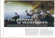 Article 'The Power of Strangers' - ODE Magazine - oktober 2011