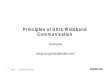Yang Principles of Ultra Wideband Communications