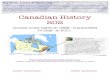 Canadian History 202 - Big City Little Homestead
