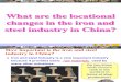 Iron Steel Ind in China