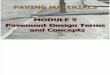 CV301 Mod 5 Pavement Design Terms and Concepts