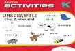 Animal Activities Workbook