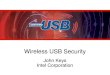 Keys WUSB Security