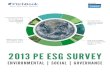 2013 PE ESG Survey