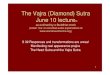 Vajra Diamond Sutra June 10 2011 Lecture