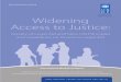 Widening Access to Justice and Legal Aid International Workshop report