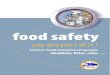 a5 Food Safety Booklets Food Safety Youre Part of It 12pp