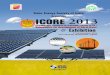 Brochure for ICORE - 2013