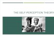 The Self-Perception Theory