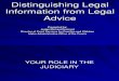Legal Advice-Legal Information IICM 2011
