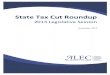 2013 State Tax Cut Roundup