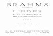 Brahms-Lieder Band 01