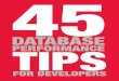 45 Tips Database Performance Tips for Developers