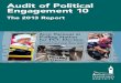 Audit of Political Engagement