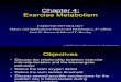 Chapter 04 (Exercise Metabolism)