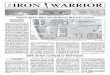 The Iron Warrior: Volume 33, Issue 7