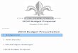 New Orleans Mayor Mitch Landrieu's 2014 Operating Budget Presentation