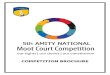 5th Amity National Moot Competition 2012 Brochure