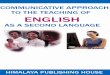 Communicative English as a Second Language